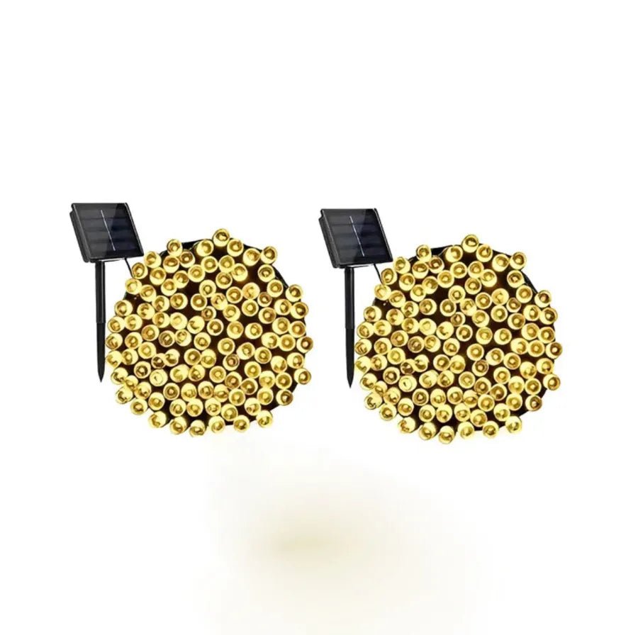Guirnalda Solar LED 24m 200 Luces | Exterior IP65 - Olimantech