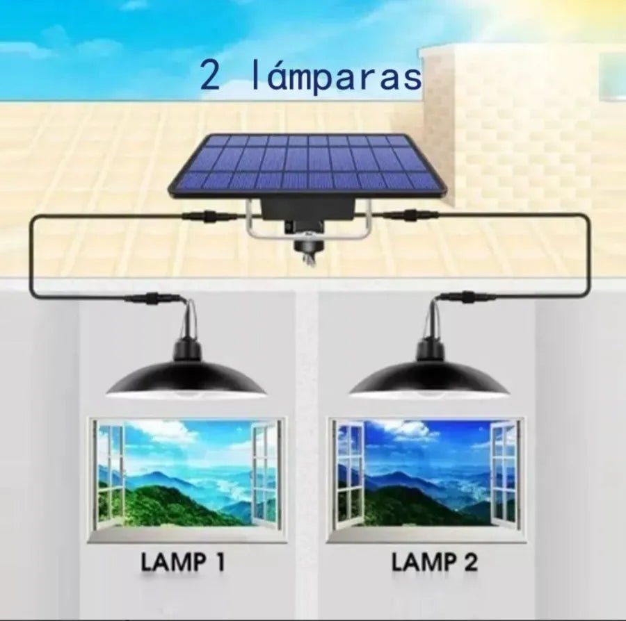 Lámpara LED Solar 240W Autónomo IP67 - Olimantech