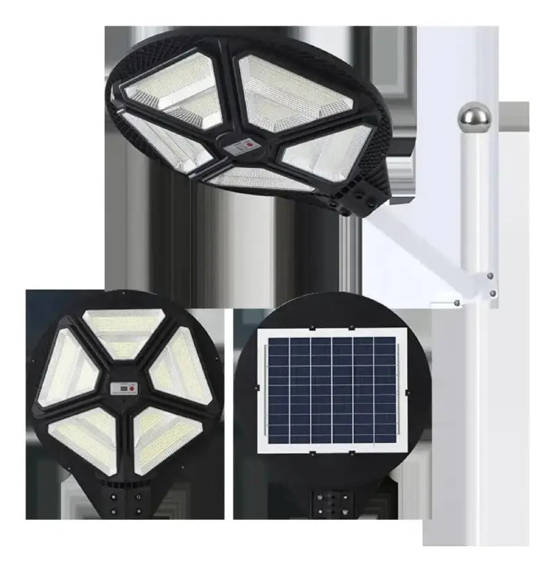 Foco solar 500W con control remoto y cabezal ajustable 180° – Olimantech