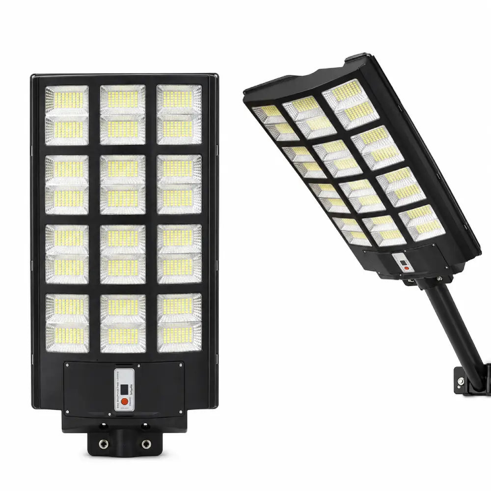 Foco solar 1200W IP66 con 1152 LEDs ultrabrillantes y panel posterior integrado – Olimantech