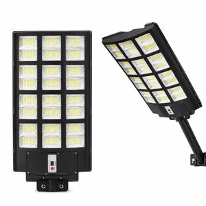Foco Solar LED 1200W IP66 | 1152 LEDs | Panel Posterior Integrado | +12 Horas | Sin Electricidad