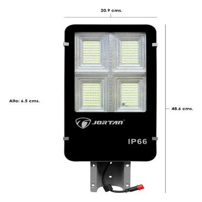 Foco Solar LED 300W IP66 – Iluminación Autónoma para Exteriores | +12 Horas | Sin Electricidad