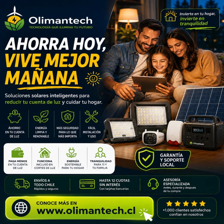 OLIMANTECH ILUMINACION SOLAR
