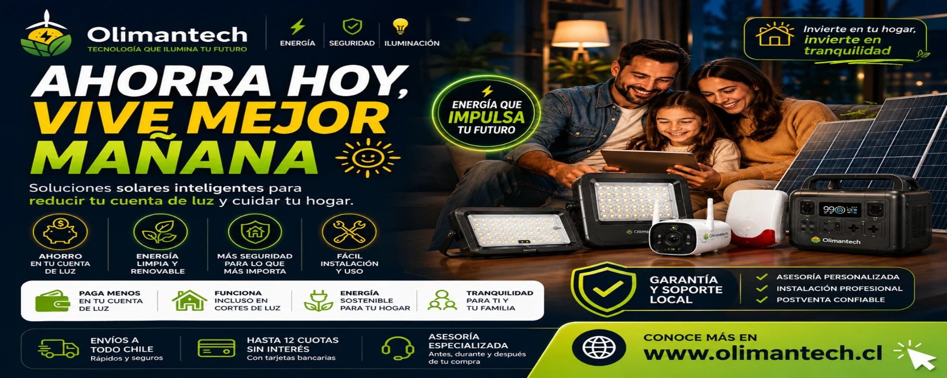 OLIMANTECH ILUMINACION SOLAR