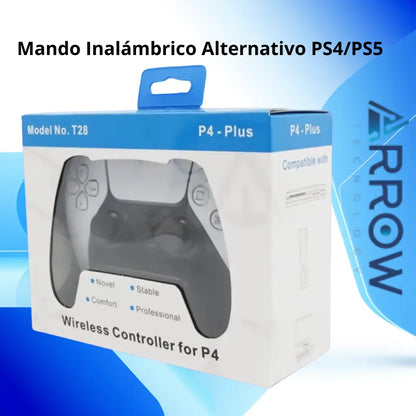 Mando Inalámbrico Alternativo para PS4 y PS5 - Libertad inalámbrica sin enredos de cables para una experiencia de juego fluido