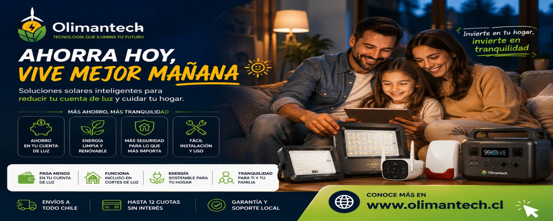 OLIMANTECH ILUMINACION SOLAR