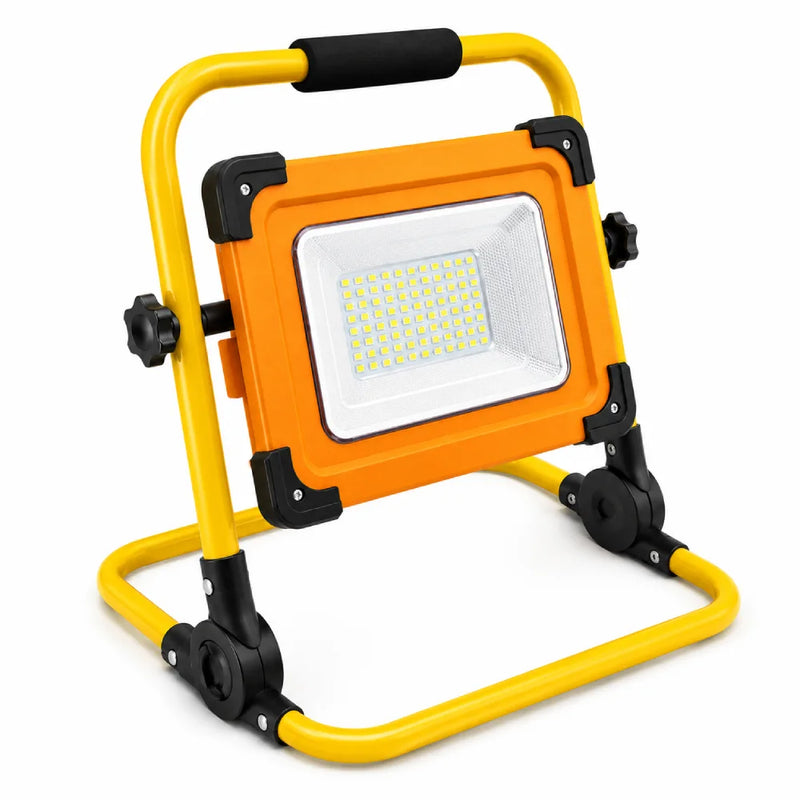 Proyector solar portátil 120 LED con baliza emergencia y USB-C – Olimantech