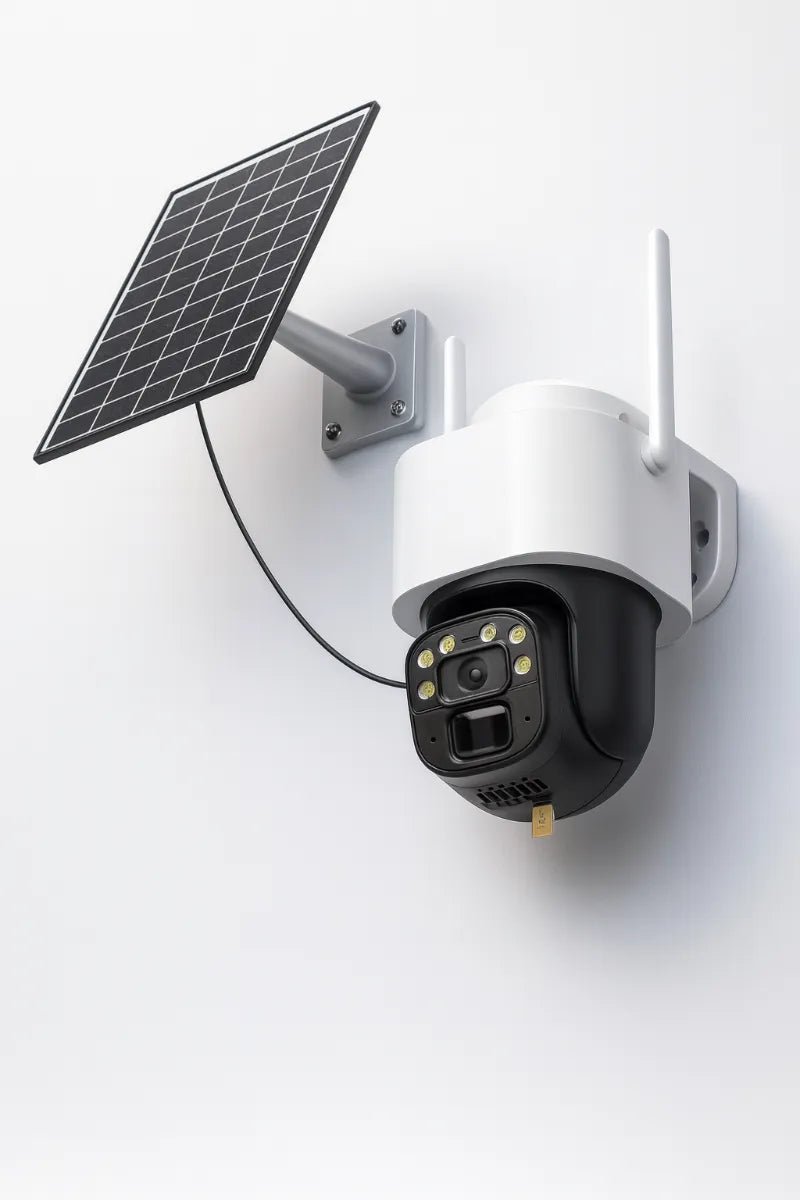 Visión nocturna Full Color cámara solar 4G 8MP PTZ Ultra HD exterior Chile – Olimantech