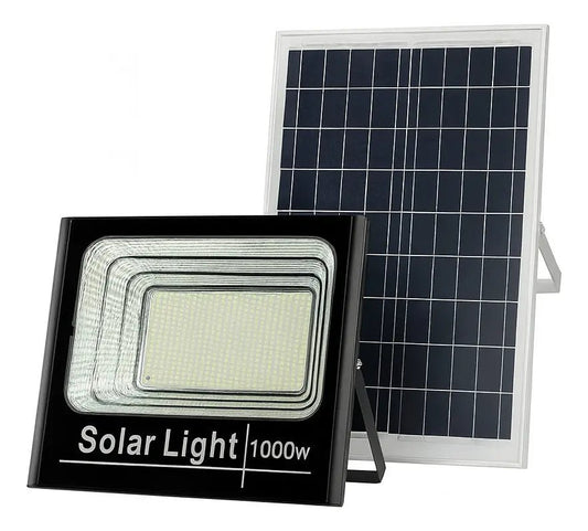 Foco Reflector Solar LED 1000W IP67 – Iluminación Potente y Autónoma - Olimantech