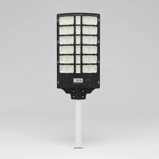 Foco Solar LED 1200W Exterior con Control | IP66 Alta Potencia - Olimantech