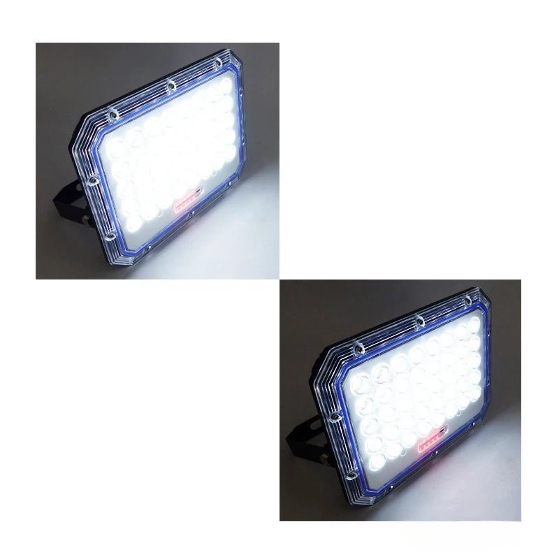 Foco Solar LED 2000W con Panel y Control Remoto | Luz Fría IP66 Exterior - Olimantech