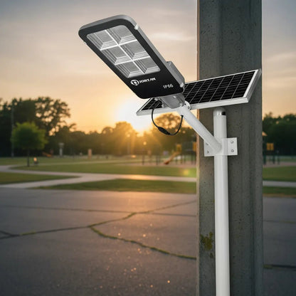 Foco Solar LED 400W con Panel Exterior y Control | IP66 Exterior - Olimantech