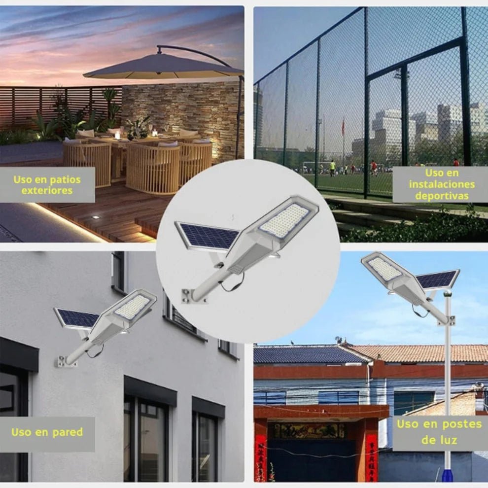 Foco Solar LED 800W IP67 | Iluminación Exterior Profesional - Olimantech