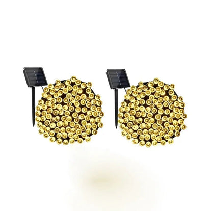 Guirnalda Solar LED 24m 200 Luces | Exterior IP65 - Olimantech