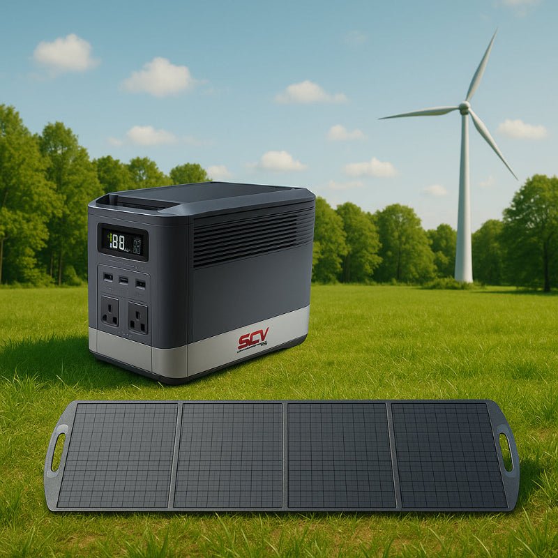 Kit Estación de Energía MARXON G1500 1800W + Panel Solar 200W - Olimantech