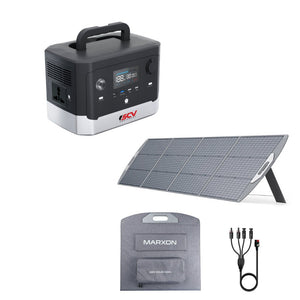 Kit Estación de Energía MARXON G600 600W + Panel Solar 200W - Olimantech