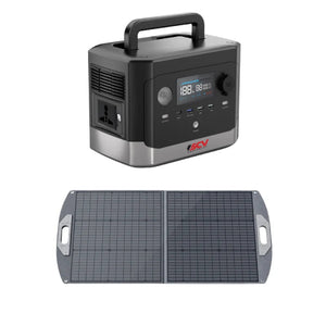 Kit Estación de Energía Portátil MARXON G300 + Panel Solar 100W | Kit de Energía Solar Compacto y Eficiente - Olimantech