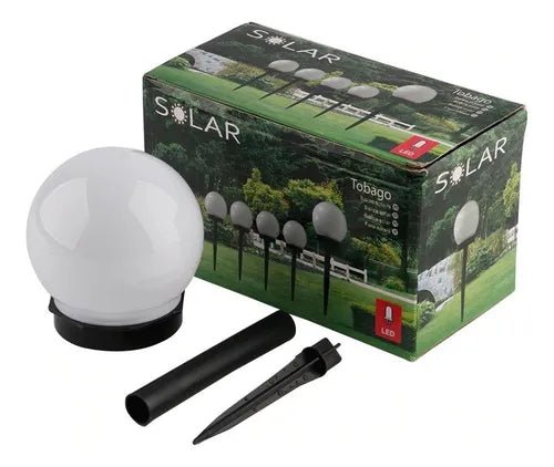 Pack 3 LED Solar con Estaca para Jardín | Luz Fría Exterior - Olimantech