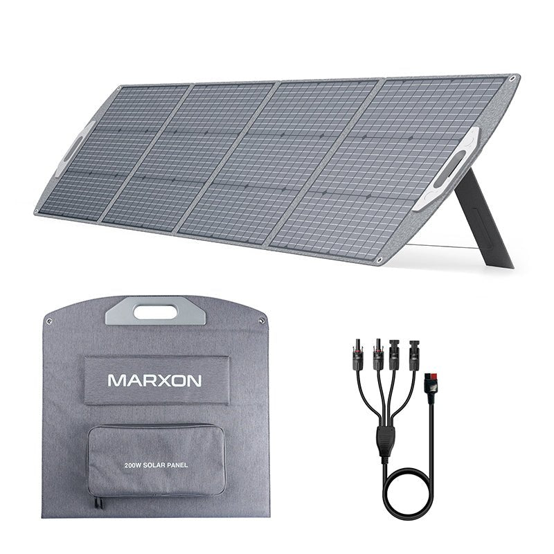 Panel Solar Plegable Marxon 200W | Alta Eficiencia para Energía Portátil - Olimantech