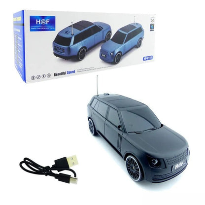 Parlante Solar HF - F119 Estilo Land Rover | Bluetooth + FM - Olimantech